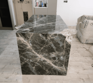 Insulă Granit Green Fusion Lucios