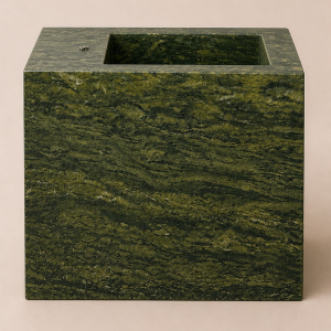 Lavoar freestanding din granit Forest Green