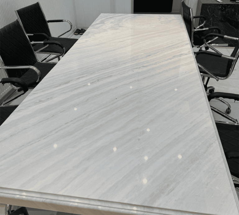 Marmură Azna White Masă (2)