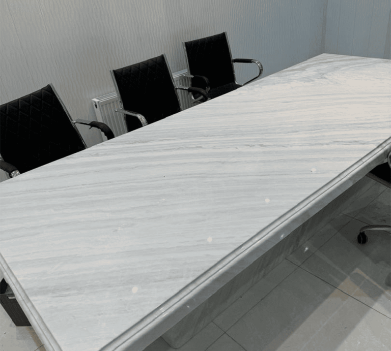 Marmură Azna White Masă (5)