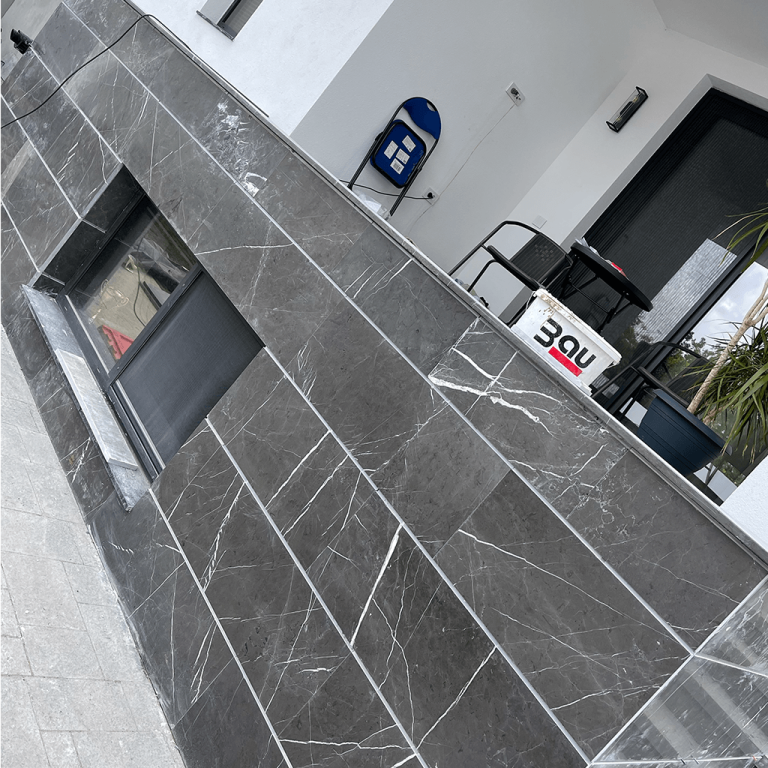 Marmură Pietra Grey montat 2