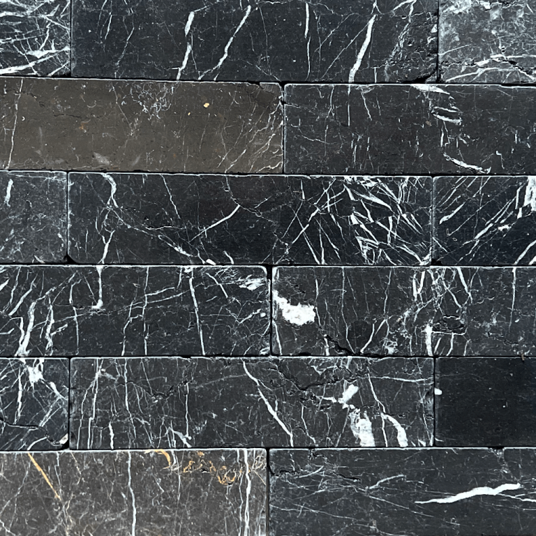 Marmura nero marquino antichizata 7.5x30x1 (3)