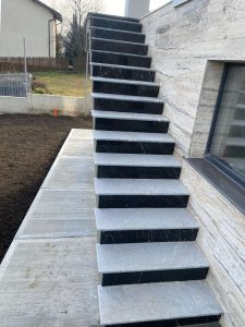Scări Marmura Crystal Grey Buhardat